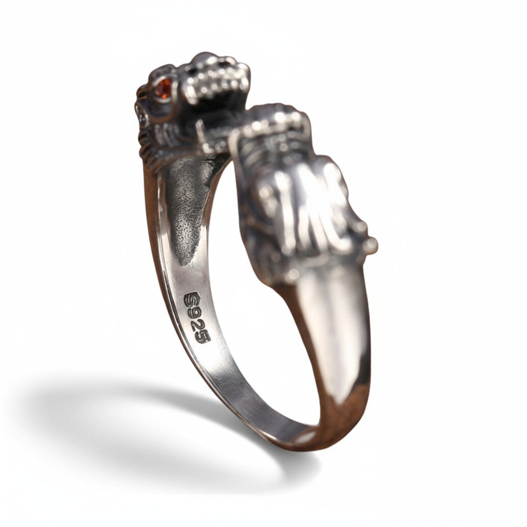 Twin Dragon Ring