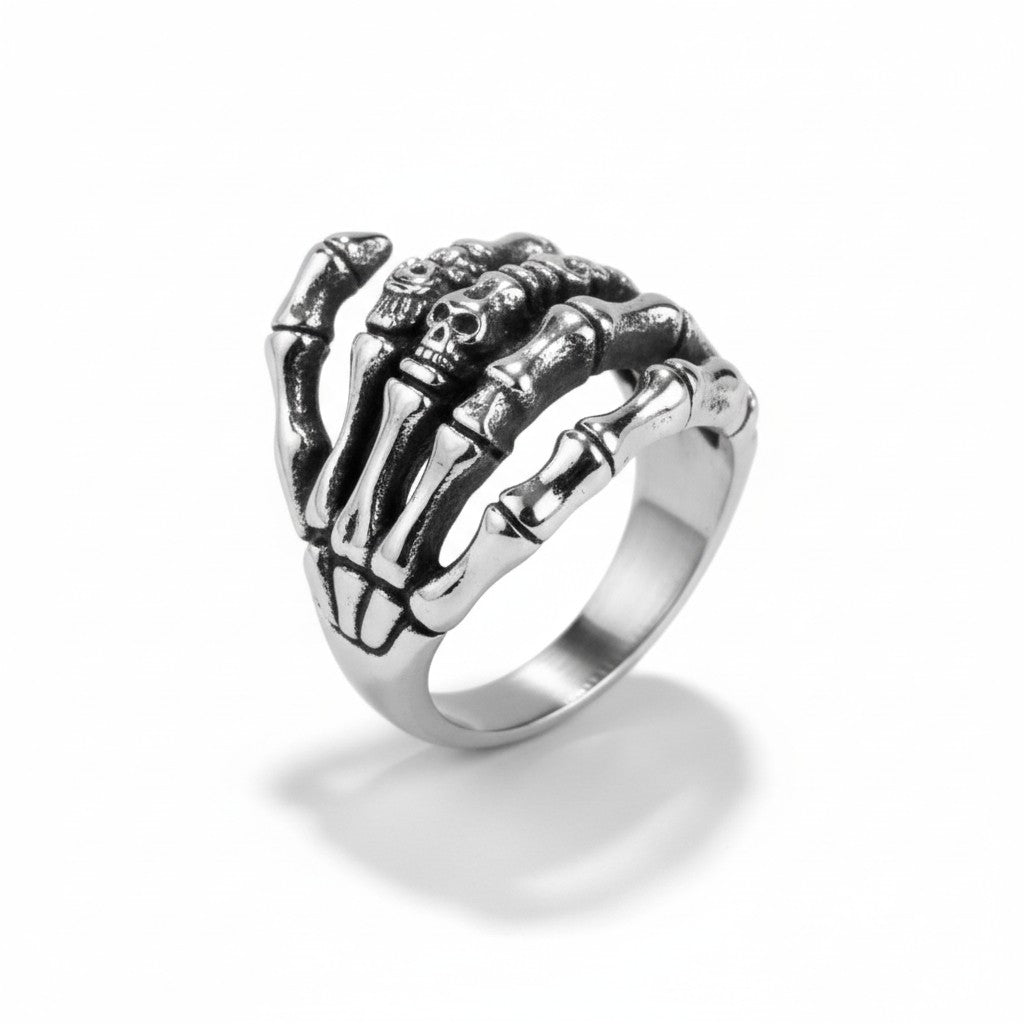 Palm Skull Ring