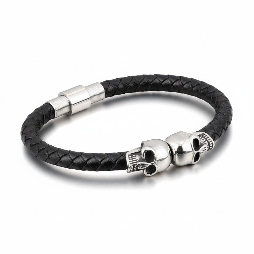 Twin Skull Bracelet