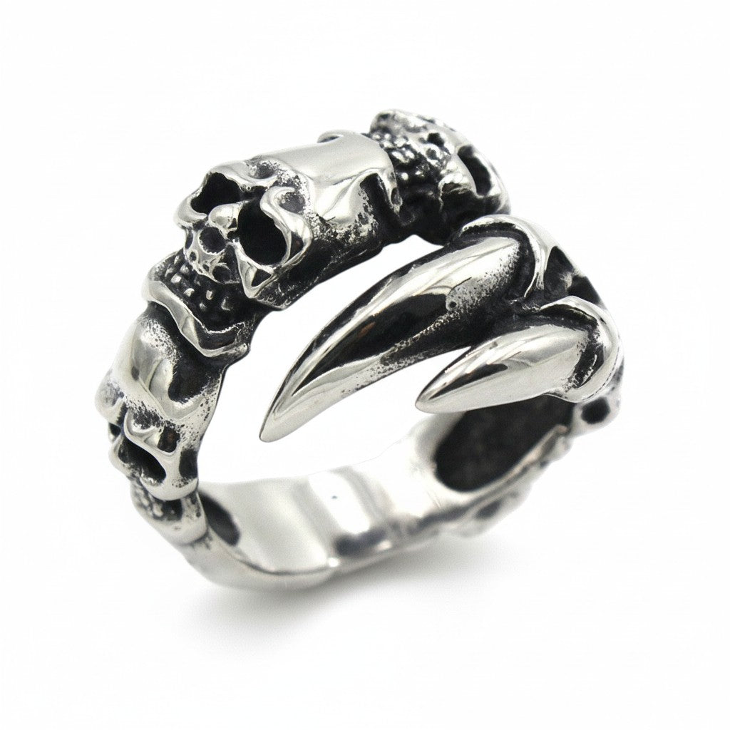 Talon Skull Ring