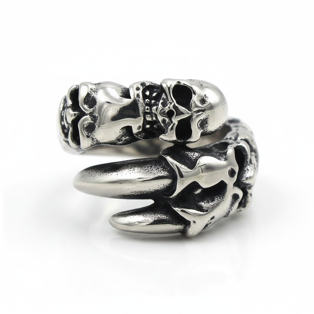 Talon Skull Ring