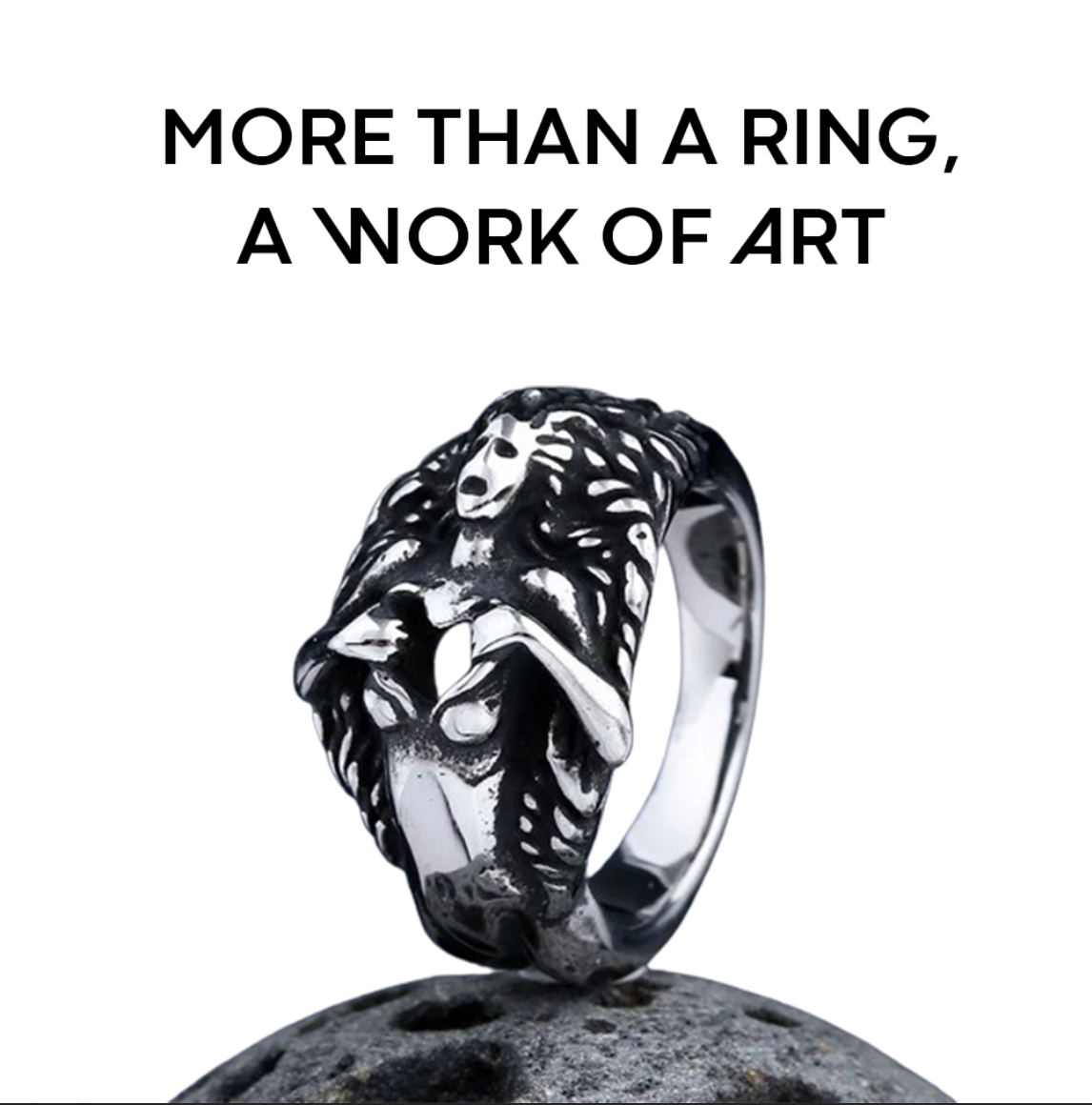 Stainless Steel Men's Ring Titanium Steel Ring