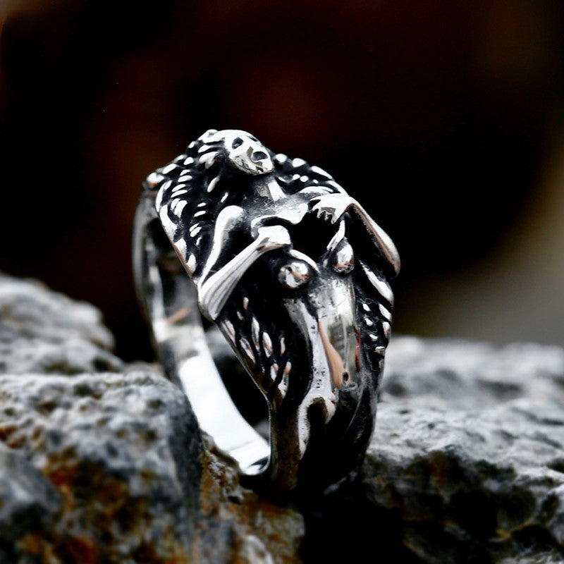 Stainless Steel Men's Ring Titanium Steel Ring